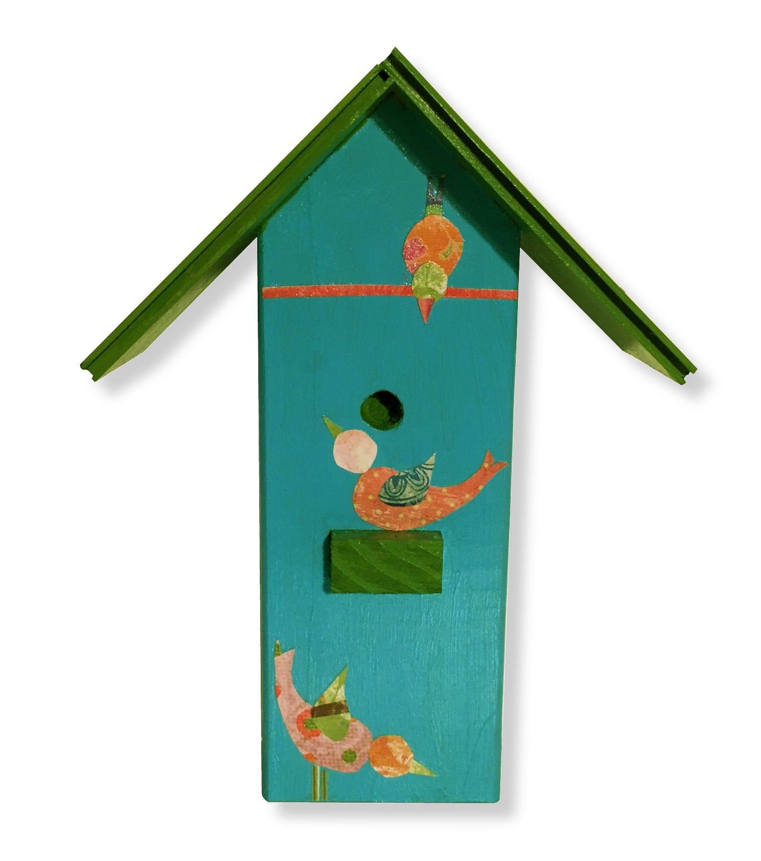 Bird On A Wire Decorative Birdhouse